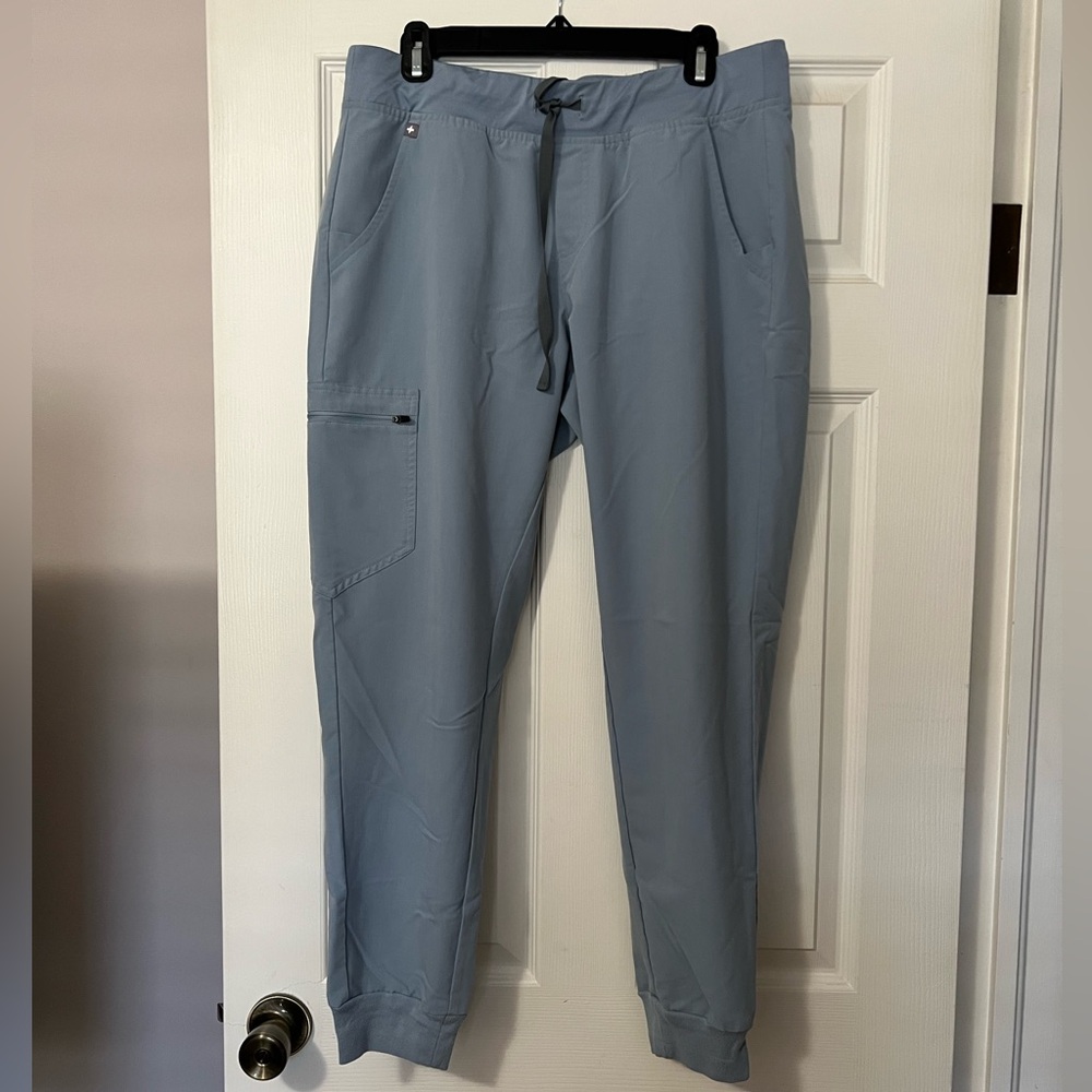 Figs Dusty Blue Zamora Joggers